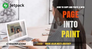 Copy Web Pages into Paint: A Quick and Easy Guide