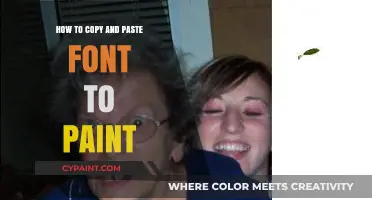 Copy and Paste Fonts in Paint: A Simple Step-by-Step Guide