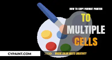 Quickly Copy Format Painter to Multiple Cells in Excel: A Guide