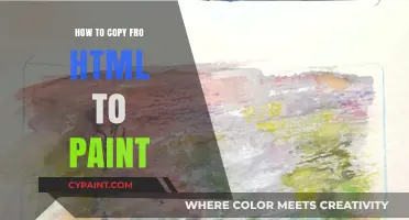 Copying HTML Content to Paint: A Step-by-Step Guide for Beginners