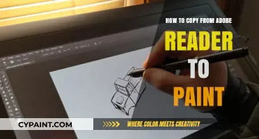 Copying Adobe Reader Content to Paint: A Step-by-Step Guide