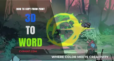 Copying Paint 3D Creations to Word: A Simple Step-by-Step Guide