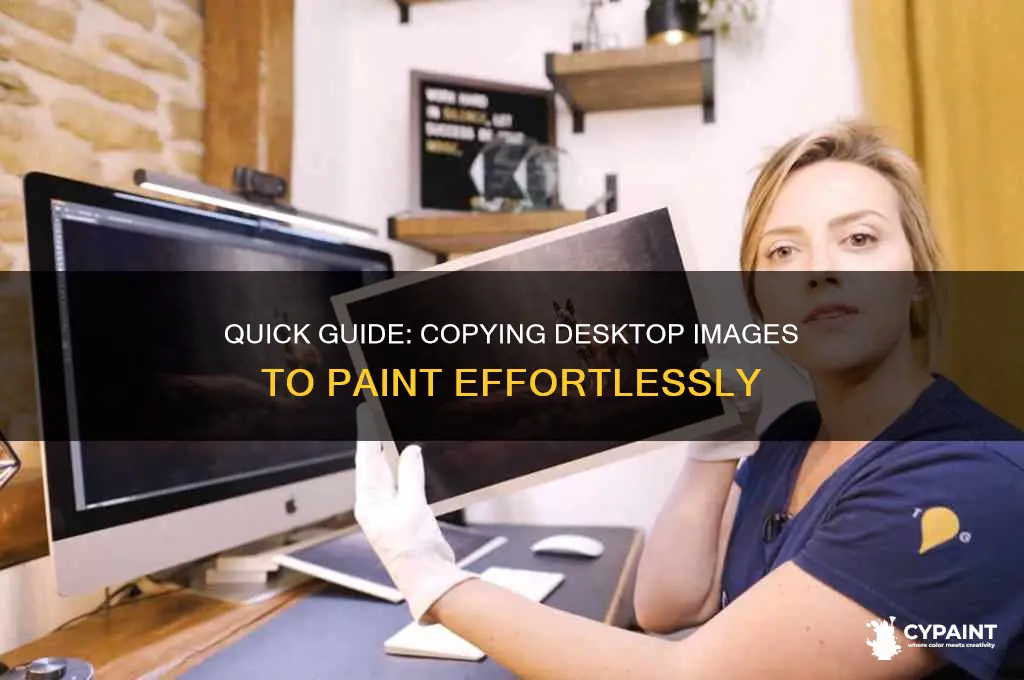 how to copy image from desktop to paint