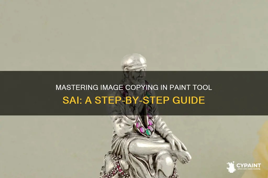 how to copy image on paint tool sai
