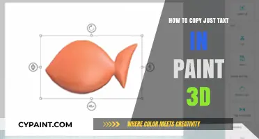 Copying Text Only in Paint 3D: A Simple Step-by-Step Guide