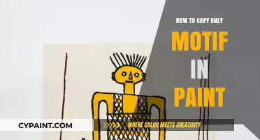 Mastering Motif Copying: A Simple Guide for Paint Users