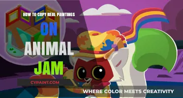 Mastering Art Replication: Copying Real Paintings in Animal Jam
