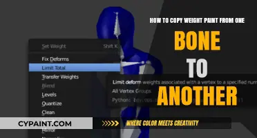 Copying Weight Paint Between Bones: A Step-by-Step Blender Guide