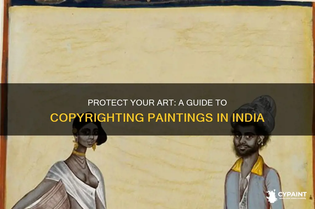 how to copyright a painting in india