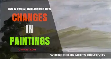 Mastering Value Adjustments: Correcting Light and Dark Tones in Paintings