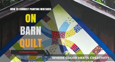 Fixing Barn Quilt Errors: Simple Techniques to Correct Painting Mistakes