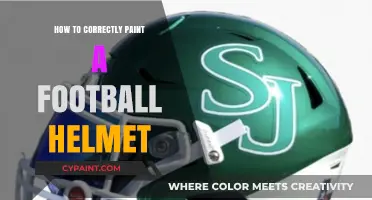 Master the Art: Step-by-Step Guide to Painting a Football Helmet