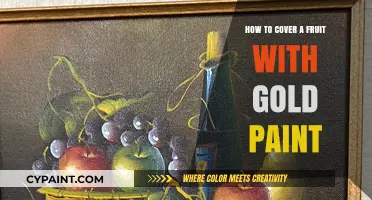 Gilded Fruits: A Step-by-Step Guide to Gold-Painted Edible Art