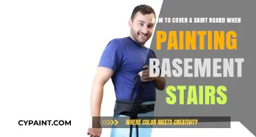 Painting Basement Stairs? Here's How to Protect Your Skirt Board
