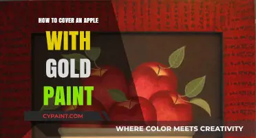 Gilding Apples: A Step-by-Step Guide to Gold Paint Application