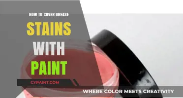 Creative Paint Techniques to Conceal Grease Stains Effectively and Easily