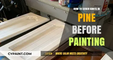 Conceal Pine Knots: Prep and Paint Flawlessly for a Smooth Finish