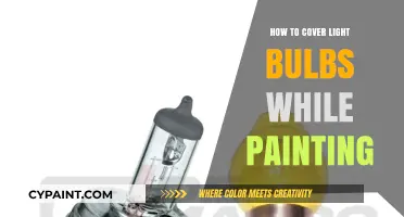 Easy Tips for Safely Covering Light Bulbs During Painting Projects