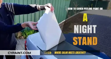Quickly Fix Peeling Paint on Night Stands