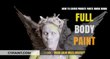 Modesty Techniques: Safely Covering Private Areas During Full Body Painting