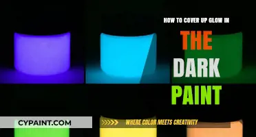 Concealing Glow-in-the-Dark Paint: Effective Cover-Up Techniques