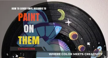 Spray-Painting Vinyl Records: Preparation and Steps