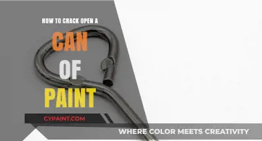 Unleashing Creativity: The Easy Way to Open Paint Cans