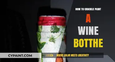 Master the Art of Crackle Paint on Wine Bottles: A DIY Guide