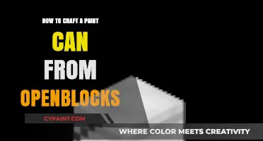 Crafting Creativity: Making a Paint Can with OpenBlocks
