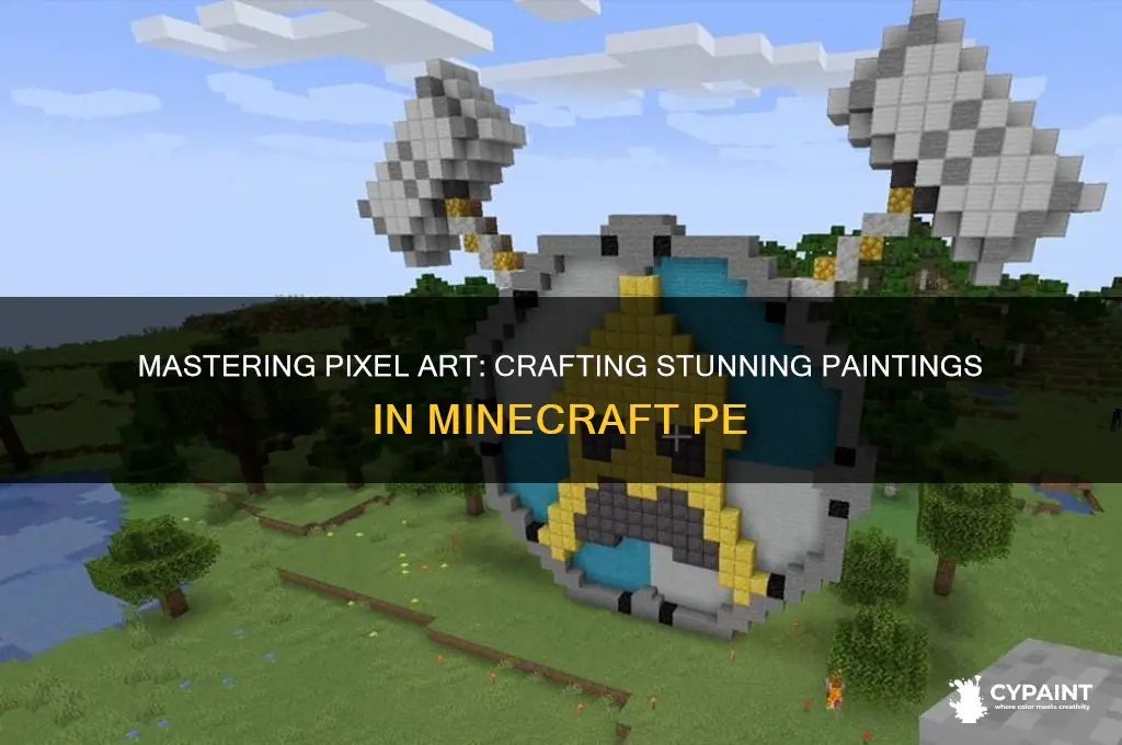 how to craft a painting in pe
