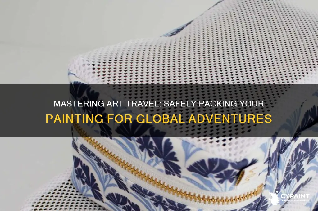 how to crate a painting for international travel