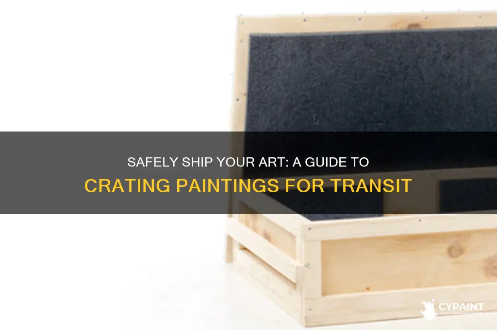 how to crate a painting for shipping