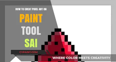 Creating Pixel Art with Paint Tool Sai