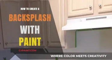 Transform Your Kitchen: Easy DIY Painted Backsplash Tutorial
