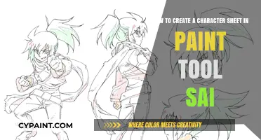 Mastering Character Sheets: A Step-by-Step Guide in Paint Tool SAI