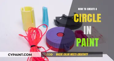 Mastering Paint: Simple Steps to Draw a Perfect Circle