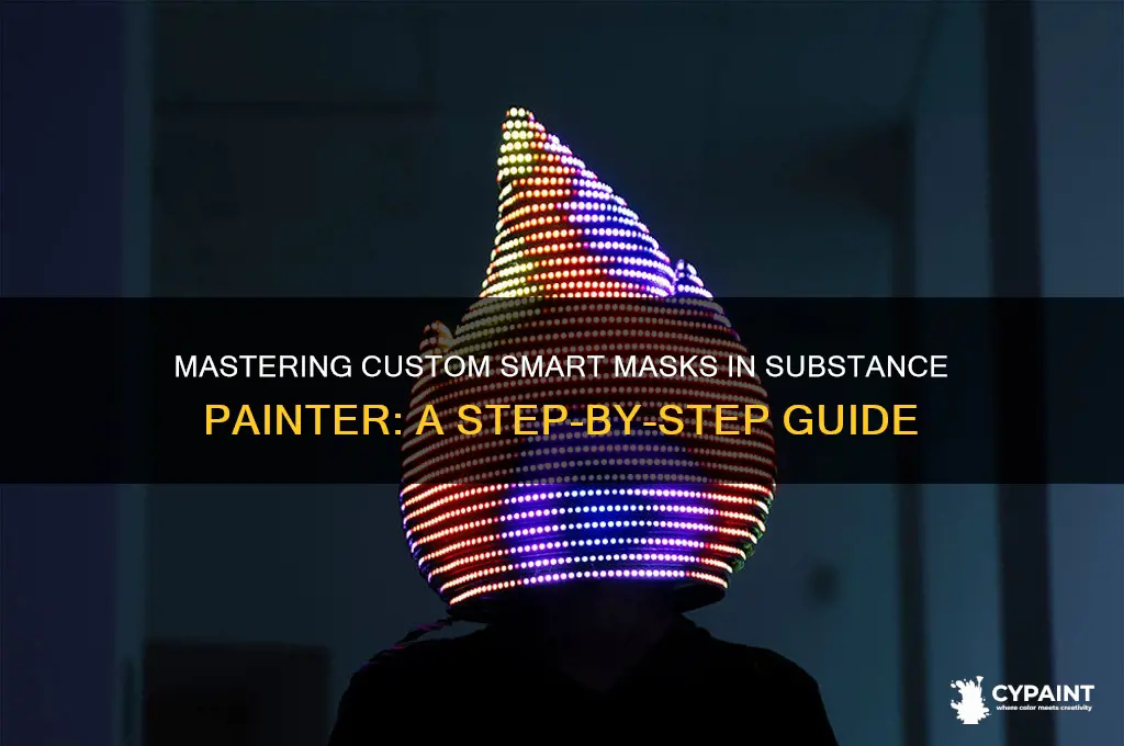 how to create a custom smart mask in substance painter