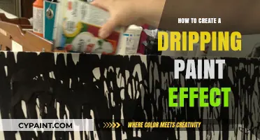 Master the Art of Dripping Paint: A Creative DIY Guide