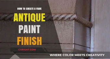 Mastering Faux Antique Paint: Techniques for Timeless, Weathered Elegance