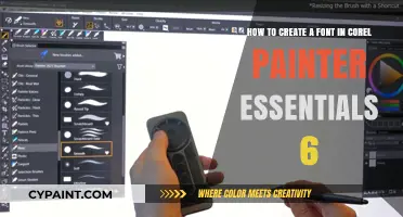 Master Font Creation in Corel Painter Essentials 6: A Step-by-Step Guide
