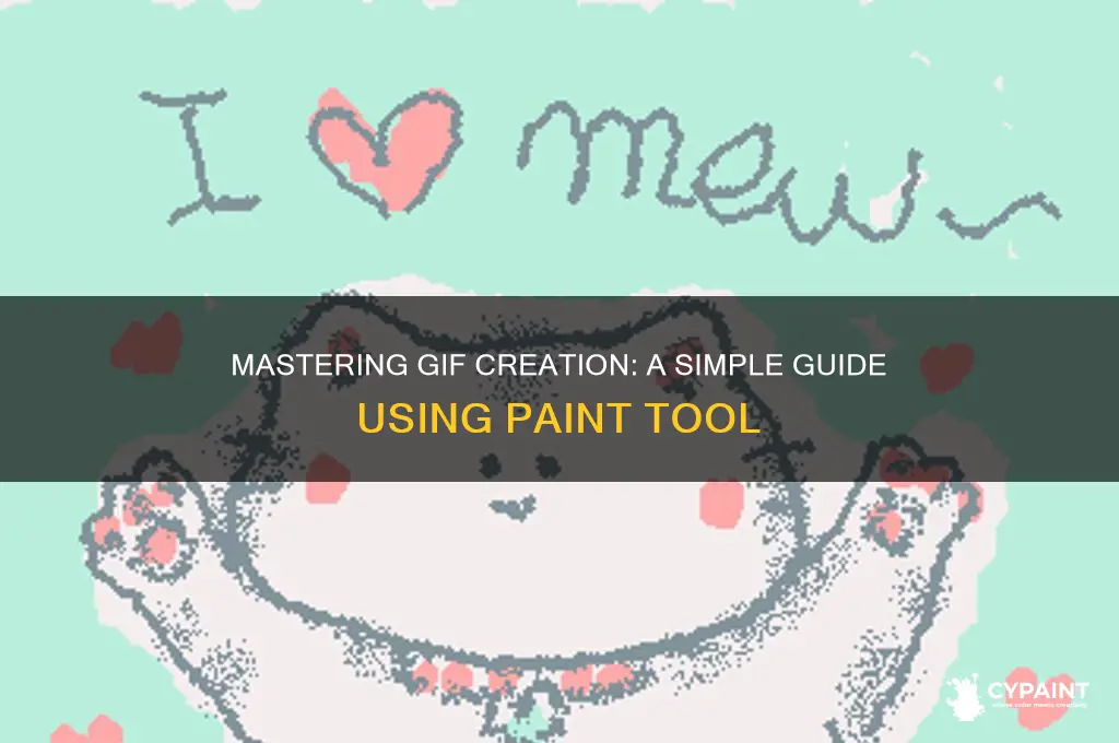 how to create a gif file in paint
