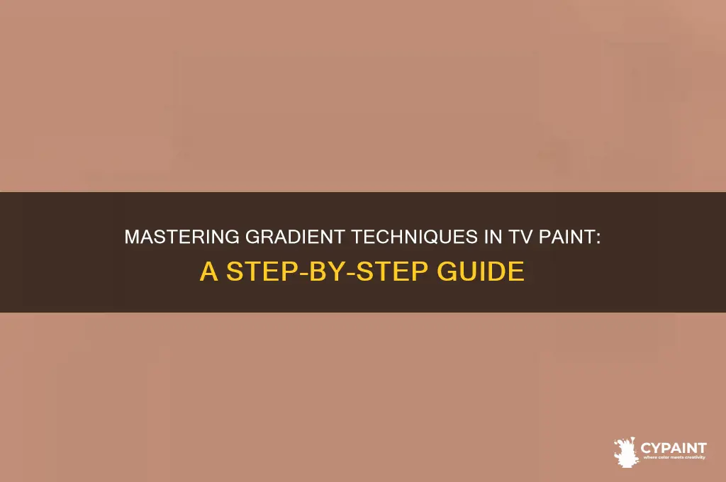 how to create a gradient in tv paint