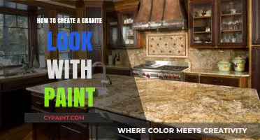 Transform Walls: Achieve a Stunning Granite Look with Paint Techniques