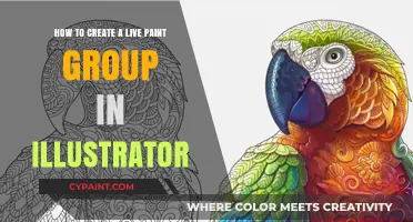 Creating Live Paint Groups in Illustrator: A Step-by-Step Guide