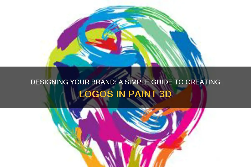 how to create a logo in paint 3d