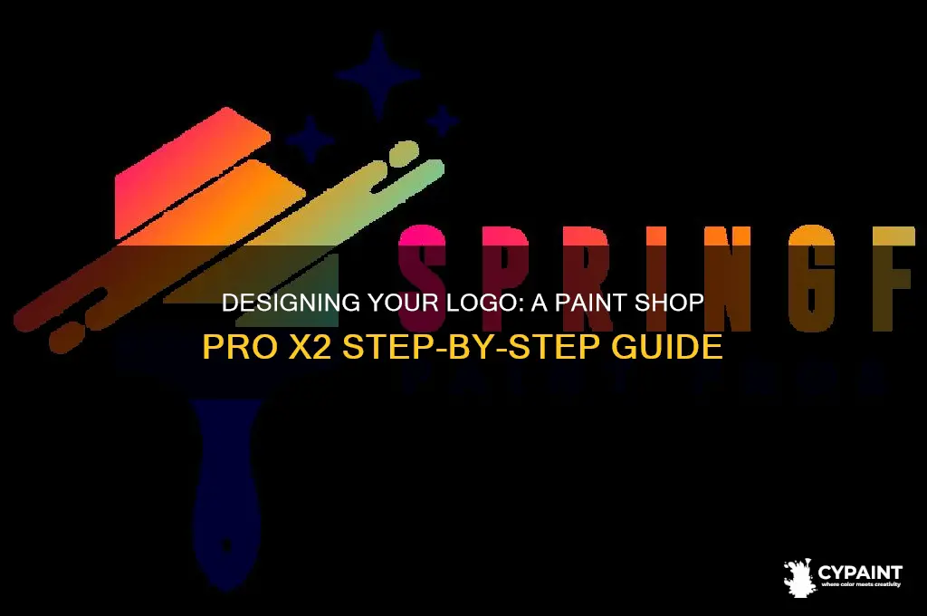 how to create a logo in paint shop pro x2