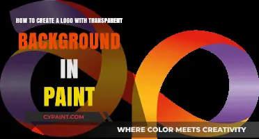 Designing Logos: Transparent Backgrounds Made Easy in Paint