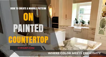 Creating a Marble Effect on Your Countertop