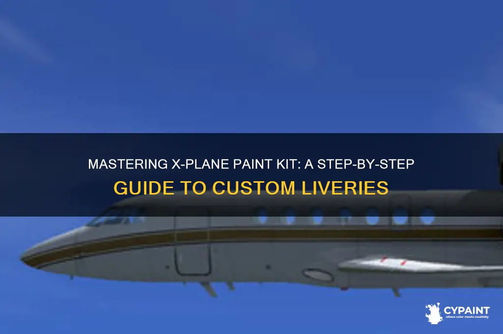how to create a paint kit xplane