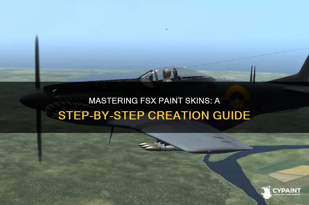 how to create a paint skin fsx